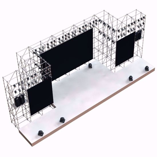 图片 圆盘舞台架系统