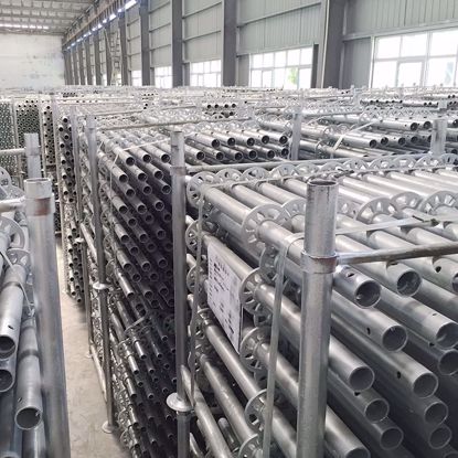 图片 圆盘脚手架 立杆48.3*1500