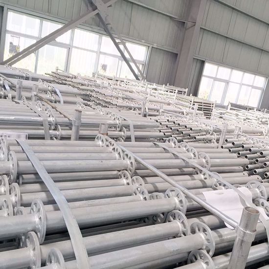 图片 圆盘脚手架 立杆48.3*2500