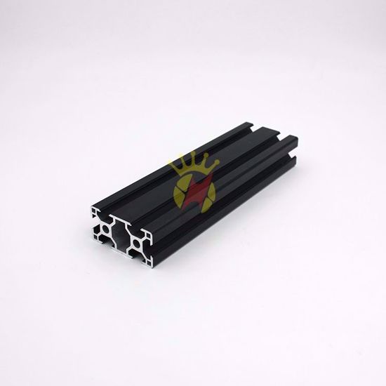 图片 普通氧化黑色 工业铝型材