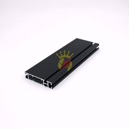 图片 喷砂氧化黑色 工业铝型材